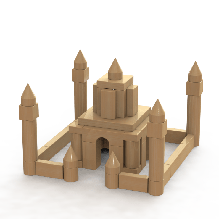 hoofdvoorbeeld vergrote muur