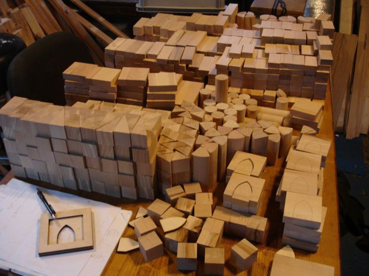 blokjes batch 2 in productie